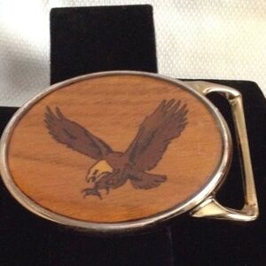 Men's Von West Brass Belt Buckle
